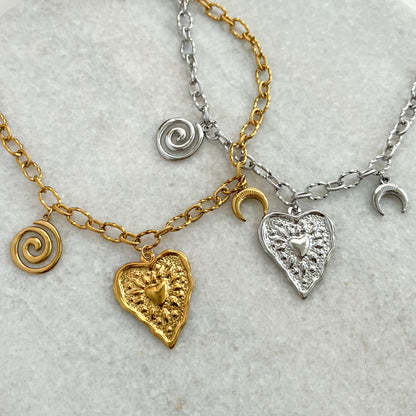 treasure ketting - goud