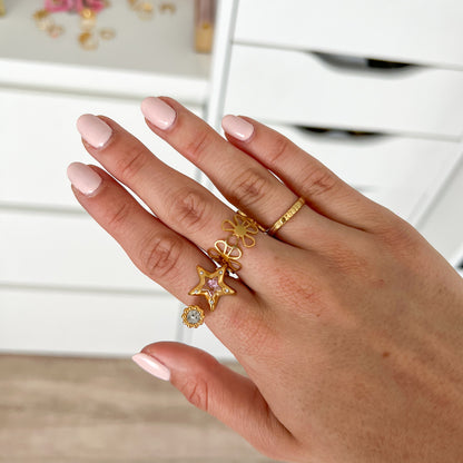 spring fling ring - goud