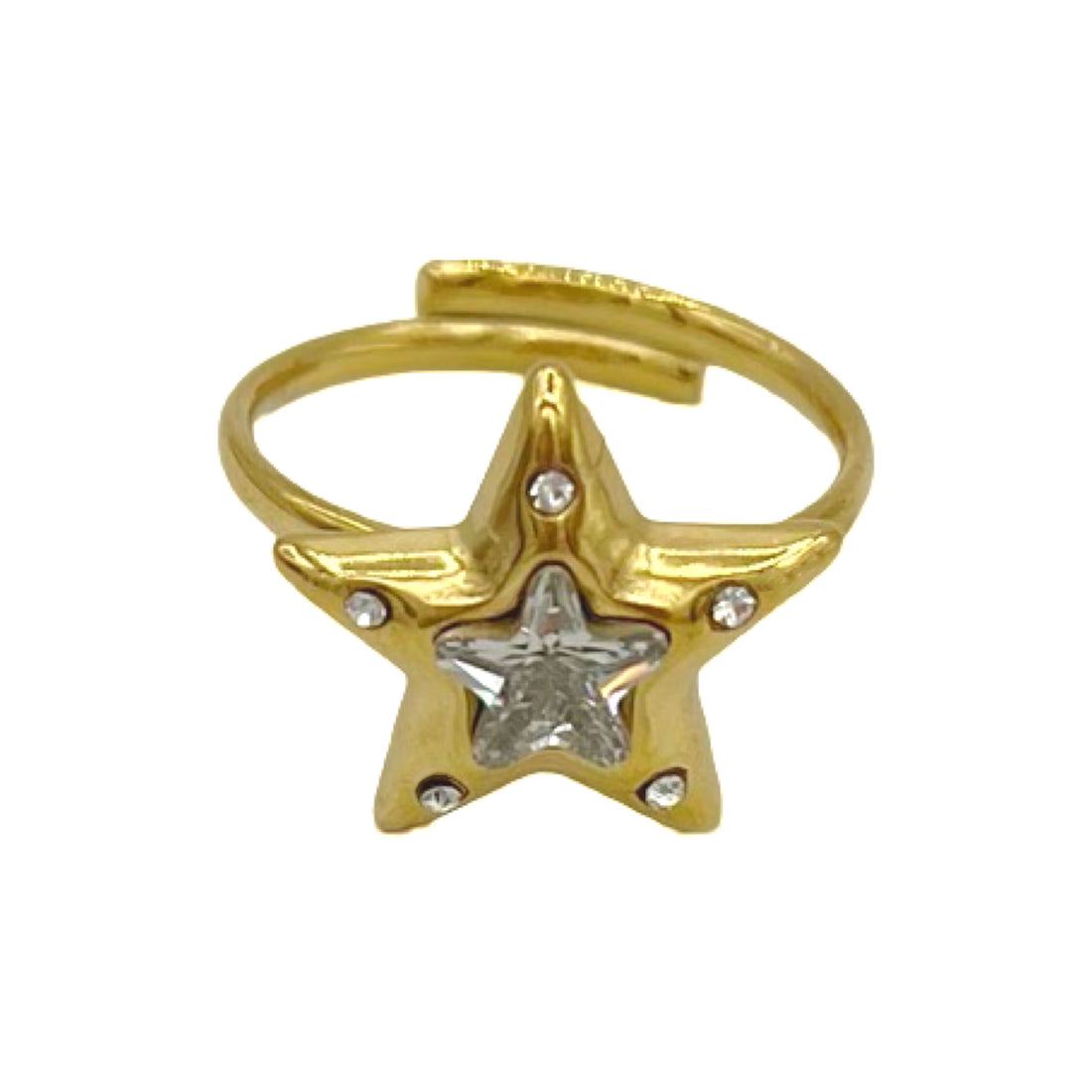 shining star ring - goud