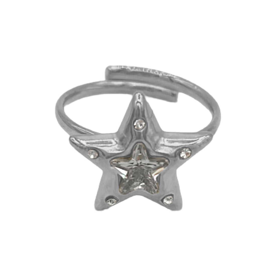 shining star ring - zilver