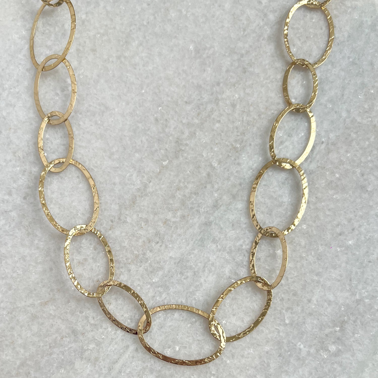 oval links ketting