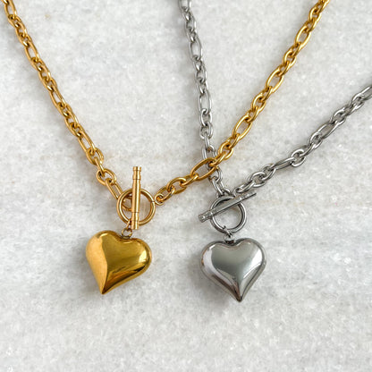 date night ketting - goud