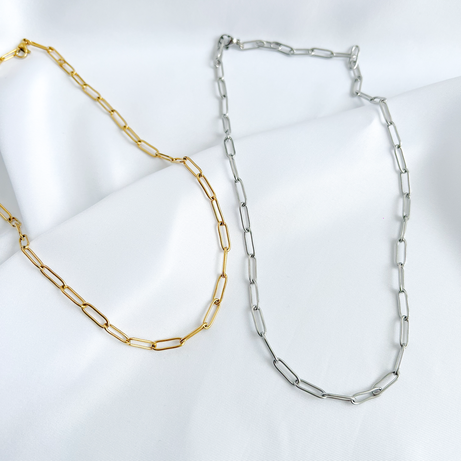 smooth chain ketting - zilver