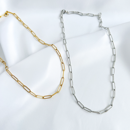 smooth chain ketting - goud