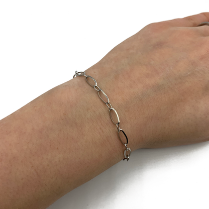 chain armband - zilver