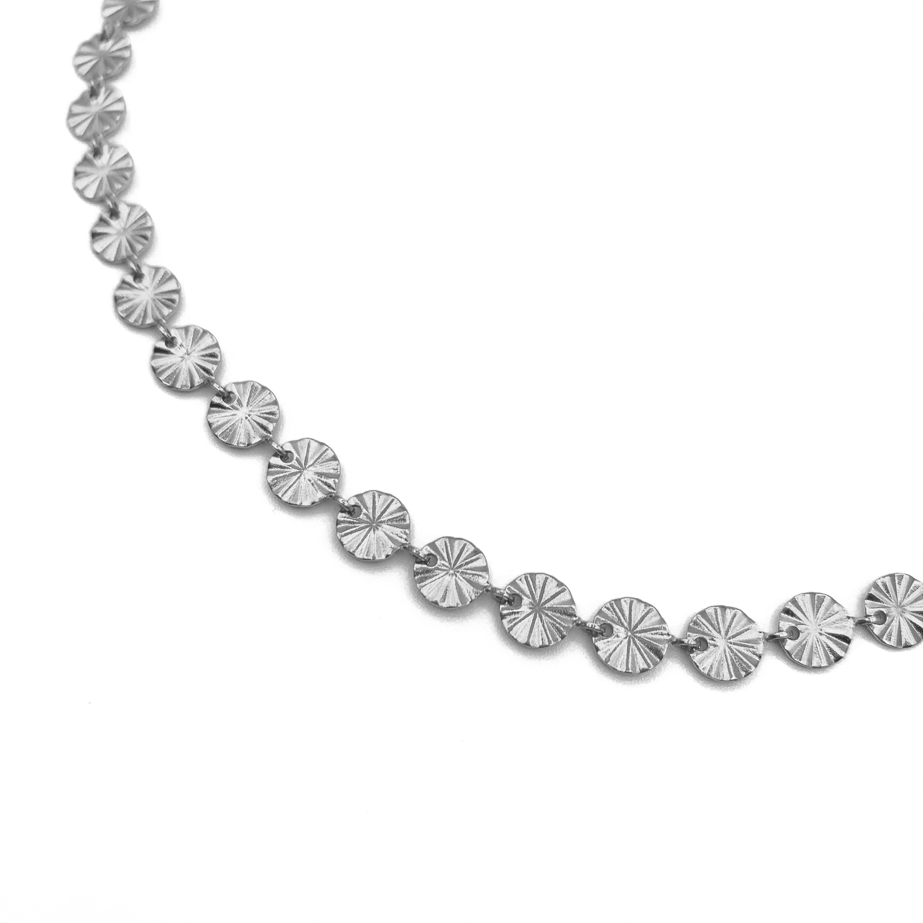 steel disc choker - zilver